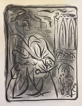 Le serpent dans la galère.. DUTHUIT (Georges)