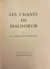 Les chants de Maldoror.. LAUTREAMONT (Isidore Ducasse, comte de) - LECOULTRE (Jean)