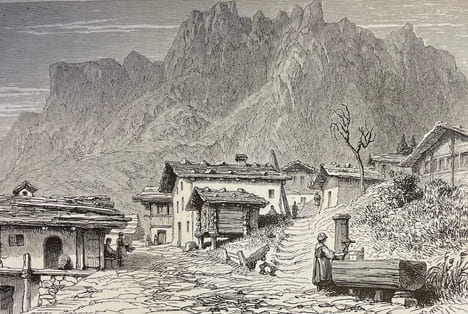Un tour en Suisse. Histoire, science, monuments, paysages.. [GIRARDET (Karl)] - DUVERNEY (Jacques) [pseud. de CHEVALIER, Casimir]