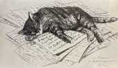 B&eacute;bert le chat de Louis-Ferdinand C&eacute;line.. [CELINE] - VITOUX (Fr&eacute;d&eacute;ric)