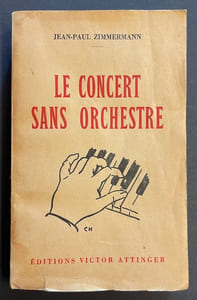 Le concert sans orchestre.