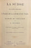 La Suisse et les parties limitrophes de la Savoie et de l'Italie. Manuel du voyageur.. BAEDEKER (Karl)