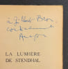 La lumi&egrave;re de Stendhal.. ARAGON (Louis)