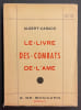 Le livre des combats de l'&acirc;me.. CARACO (Albert)