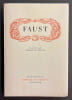 Faust.. GOETHE (Johann Wolfgang von)