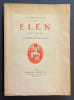 El&euml;n. Drame en trois actes.. VILLIERS DE L'ISLE-ADAM (Jean-Marie Mathias Philippe Auguste de)