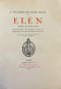 El&euml;n. Drame en trois actes.. VILLIERS DE L'ISLE-ADAM (Jean-Marie Mathias Philippe Auguste de)