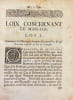 Loix consistoriales de la Ville et R&eacute;publique de Berne.. [BERNE]