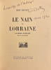 Le nain de Lorraine.. DAUDET (L&eacute;on)