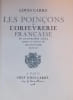 Les poin&ccedil;ons de l'orf&egrave;vrerie fran&ccedil;aise, du quatorzi&egrave;me si&egrave;cle au d&eacute;but du dix-neuvi&egrave;me si&egrave;cle. [poincons].. CARRE (Louis)