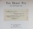 The Derby Tup. And Auld English Song.. BOURQUIN (Thierry) ill.