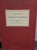 Styles et mod&egrave;les. Guide des styles de dorure et de d&eacute;coration des reliures.. ALIVON (P.).
