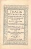 Trait&eacute; des mani&egrave;res de graver en taille douce sur l’airin.... BOSSE (A.).
