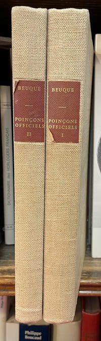 Platine, or et argent. Dictionnaire des poinçons officiels français et étrangers, anciens et modernes de leur création (XIVe siècle) à nos jours.