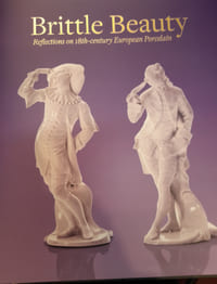 BRITTLE Beauty. Reflections on 18th century european Porcelain.