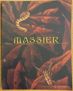 MASSIER. L'introduction de la Céramique artistique sur la Côte d'Azur.