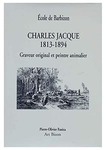 Ecole de Barbizon. Charles Jacque. 1813-1894. Graveur original et peintre animalier.