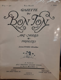 Gazette du BON TON.
