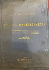 Mobilier National. Etoffes d'Ameublement. Style EMPIRE.
