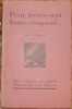 POUR TRENTE-SEPT FRANCS CINQUANTE.....PARIS. LES CAHIERS DE PARIS. 1928. (DEUXIEME SERIE. CAHIER IX ).. THOMAS  LOUIS.