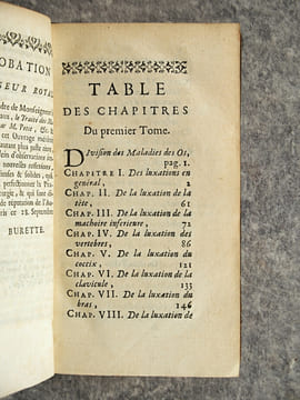 TRAITE DES MALADIES DES OS, DANS LEQUEL ON A REPRESENTE LES APPAREILS ET LES MACHINES QUI CONVIENNENT A LEUR GUERISON, PAR JEN-LOUIS PETIT, DE ...