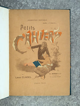 PETITS CAHIERS. ILLUSTRATIONS DE GAMBARD. . CLADEL LEON (1835-1892).