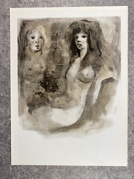 LES FLEURS DU MAL. ILLUSTRATIONS DE LEONOR FINI. . BAUDELAIRE CHARLES. (1821-1867).