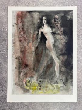 LES FLEURS DU MAL. ILLUSTRATIONS DE LEONOR FINI. . BAUDELAIRE CHARLES. (1821-1867).