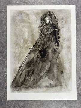 LES FLEURS DU MAL. ILLUSTRATIONS DE LEONOR FINI. . BAUDELAIRE CHARLES. (1821-1867).