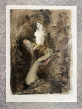 LES FLEURS DU MAL. ILLUSTRATIONS DE LEONOR FINI. . BAUDELAIRE CHARLES. (1821-1867).
