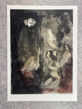 LES FLEURS DU MAL. ILLUSTRATIONS DE LEONOR FINI. . BAUDELAIRE CHARLES. (1821-1867).