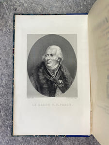 JOURNAL DES CAMPAGNES DU BARON PERCY, CHIRURGIEN-EN-CHEF DE LA GRANDE ARMEE (1754-1825). PUBLIE D’APRES LES MANUSCRITS INEDITS AVEC UNE INTRODUCTION PAR M. EMILE LONGIN. PORTRAIT EN HELIOGRAVURE ET FAC-SIMILE D’AUTOGRAPHE. DEUXIEME EDITION. 