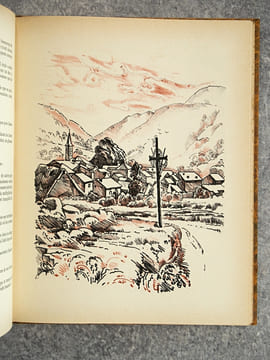 GASCOGNE. TYPES ET COUTUMES. DESSINS ORIGINAUX DE CLEMENT SERVEAU. . ESCHOLIER RAYMOND (1882-1971). 