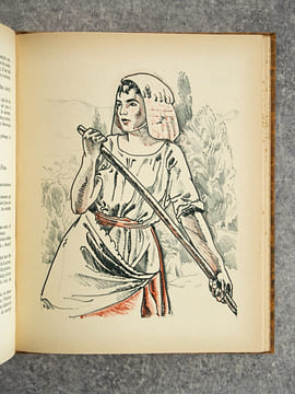 GASCOGNE. TYPES ET COUTUMES. DESSINS ORIGINAUX DE CLEMENT SERVEAU. . ESCHOLIER RAYMOND (1882-1971). 