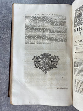 BIBLIOTHEQUE ORIENTALE, OU DICTIONNAIRE UNIVERSEL, CONTENANT GENERALEMENT TOUT CE QUI REGARDE LA CONNOISSANCE DES PEUPLES DE L’ORIENT; LEURS HISTOIRES ...