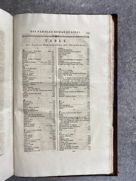 BIBLIOTHEQUE ORIENTALE, OU DICTIONNAIRE UNIVERSEL, CONTENANT GENERALEMENT TOUT CE QUI REGARDE LA CONNOISSANCE DES PEUPLES DE L’ORIENT; LEURS HISTOIRES ...