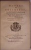 OEUVRES DE COLARDEAU, DE L'ACADEMIE FRANCOISE.. COLARDEAU CHARLES-PIERRE (1732-1776).