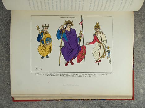 HISTOIRE GENERALE DU COSTUME, CIVIL, RELIGIEUX ET MILITAIRE DU IV° AU XII° SIECLE - OCCIDENT - (315-1100). PAR R. JACQUEMIN PEINTRE-GRAVEUR, AUTEUR DE ...