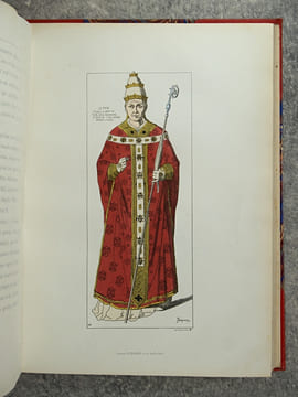 HISTOIRE GENERALE DU COSTUME, CIVIL, RELIGIEUX ET MILITAIRE DU IV° AU XII° SIECLE - OCCIDENT - (315-1100). PAR R. JACQUEMIN PEINTRE-GRAVEUR, AUTEUR DE ...