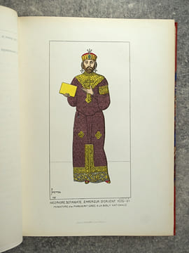 HISTOIRE GENERALE DU COSTUME, CIVIL, RELIGIEUX ET MILITAIRE DU IV° AU XII° SIECLE - OCCIDENT - (315-1100). PAR R. JACQUEMIN PEINTRE-GRAVEUR, AUTEUR DE ...