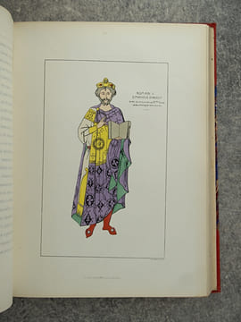 HISTOIRE GENERALE DU COSTUME, CIVIL, RELIGIEUX ET MILITAIRE DU IV° AU XII° SIECLE - OCCIDENT - (315-1100). PAR R. JACQUEMIN PEINTRE-GRAVEUR, AUTEUR DE ...