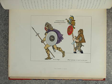 HISTOIRE GENERALE DU COSTUME, CIVIL, RELIGIEUX ET MILITAIRE DU IV° AU XII° SIECLE - OCCIDENT - (315-1100). PAR R. JACQUEMIN PEINTRE-GRAVEUR, AUTEUR DE ...