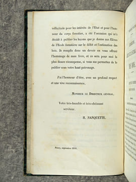 EXPLOITATION, DEBIT ET ESTIMATION DES BOIS. COURS FAIT A L’ECOLE IMPERIALE FORESTIERE. . NANQUETTE. (HENRI. 1815-1899).