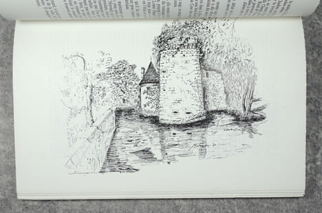 TOURAINE ET BERRY D'AUTREFOIS. SCENES VECUES DE L'ANCIEN REGIME, ILLUSTREES DE QUINZE DESSINS ORIGINAUX PAR VIOLETTE ROUGIER-LECOQ. PREFACE DE PIERRE ...