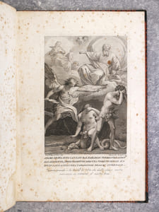NUOVA RACCOLTA DI N° 24 RAMI CHE RAPPRESENTANO LA VITA DI MARIA SSMA. COLL'AGGIUNTA, CHE COMPISCE TUTTE LE FESTE CHE RICORRONO NEL CORSO DELL'ANNO DELLA MEDESIMA. DEI QUALI IN N° 22 SONO D'INVENZIONE E DISEGNO DEL CELEBRE NICCOLO' POUSSIN E FEDELMENTE INCISI DA ALESSANDRO MOCHETTI.