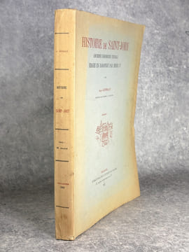 HISTOIRE DE SAINT-JORY. ANCIENNE SEIGNEURIE FEODALE ERIGEE EN BARONNIE PAR HENRI IV. . CONTRASTY JEAN. (CHANOINE. 1865-1950).