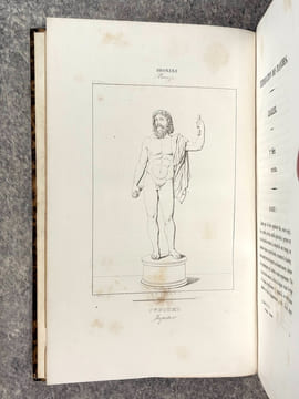 HERCULANUM ET POMPEI. RECUEIL GENERAL DES PEINTURES, BRONZES, MOSAIQUES, ETC. DECOUVERTS JUSQU’A CE JOUR, ET REPRODUITS D’APRES LE ANTICHITA DI ...
