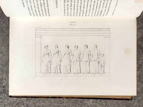 HERCULANUM ET POMPEI. RECUEIL GENERAL DES PEINTURES, BRONZES, MOSAIQUES, ETC. DECOUVERTS JUSQU’A CE JOUR, ET REPRODUITS D’APRES LE ANTICHITA DI ...