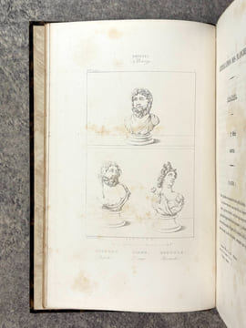 HERCULANUM ET POMPEI. RECUEIL GENERAL DES PEINTURES, BRONZES, MOSAIQUES, ETC. DECOUVERTS JUSQU’A CE JOUR, ET REPRODUITS D’APRES LE ANTICHITA DI ...