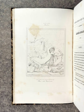 HERCULANUM ET POMPEI. RECUEIL GENERAL DES PEINTURES, BRONZES, MOSAIQUES, ETC. DECOUVERTS JUSQU’A CE JOUR, ET REPRODUITS D’APRES LE ANTICHITA DI ...